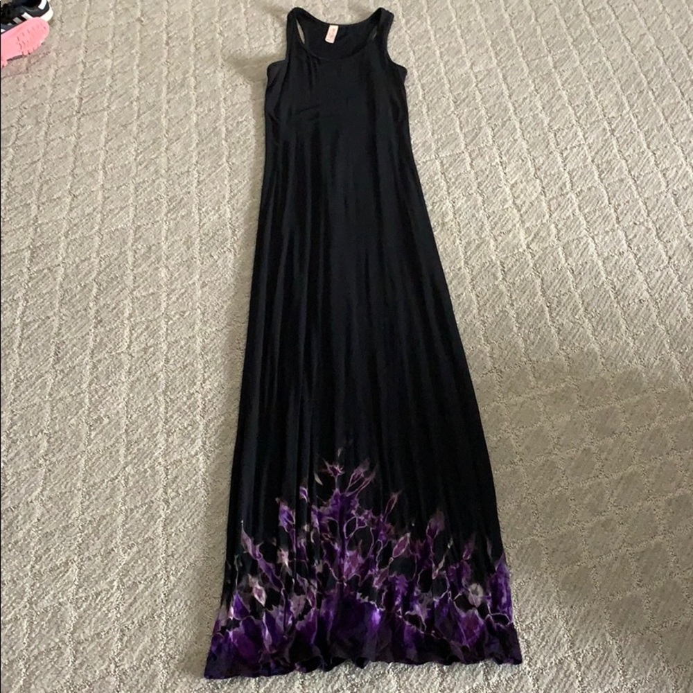 American Twist tie-dye maxi dress